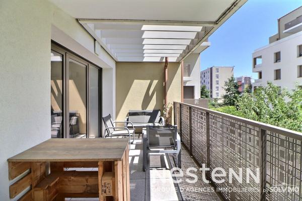 Saint-Priest Centre Ville, Appartement T3, 60m2, Terrasse, Garage fermé