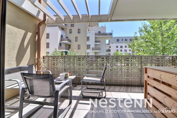 Saint-Priest Centre Ville, Appartement T3, 60m2, Terrasse, Garage fermé