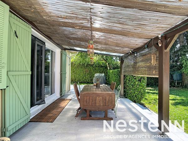 BEYNOST - MAISON PLAIN PIED - 3 CHAMBRES - GRAND JARDIN AVEC PISCINE - GARAGE