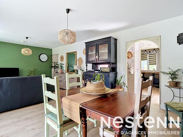 BEYNOST - MAISON PLAIN PIED - 3 CHAMBRES - GRAND JARDIN AVEC PISCINE - GARAGE