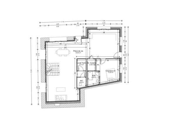 PORNICHET-BONNE SOURCE-SAINT SEBASTIEN-MAISON DE 140M2-4 CHAMBRES-UNE MEZZANINE-TERRASSE DE 40M2-GARAGE DE 50M2