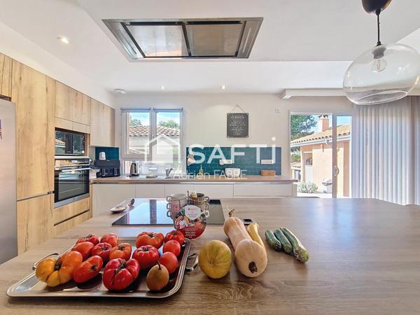 Maison T5  de 140m²  à proximité du centre de Bessières.