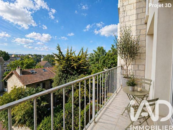 Appartement à vendre 3 pièces 59 m² Saint-Germain-en-Laye