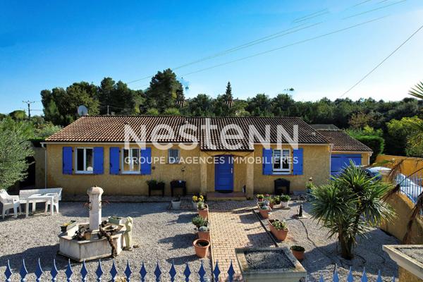 A VENDRE FLAYOSC Maison plain-pied 4 chambres piscine garage