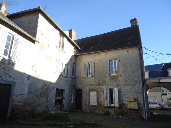 Maison à vendre à Dun-le-Palestel en Creuse (23800), ref : 1059