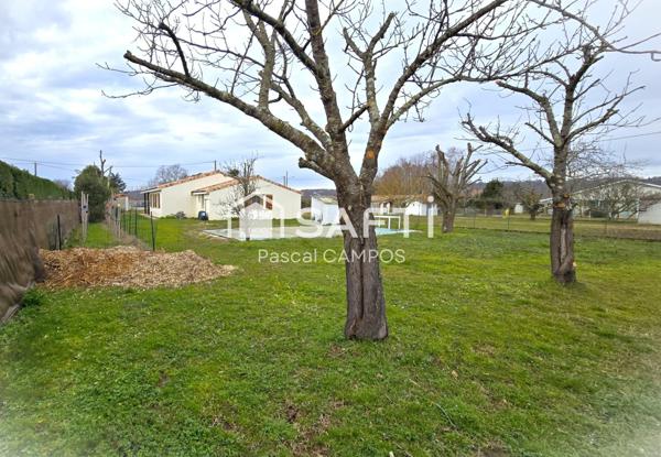 Maison t5 132m² sur un terrain de 1475m² avec piscine