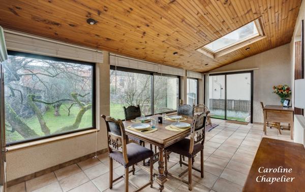 Barrière de Paris, 3 chambres, bureau, 2 SDE, garage, jardin (construction possible)