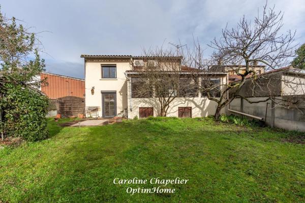 Barrière de Paris, 3 chambres, bureau, 2 SDE, garage, jardin (construction possible)
