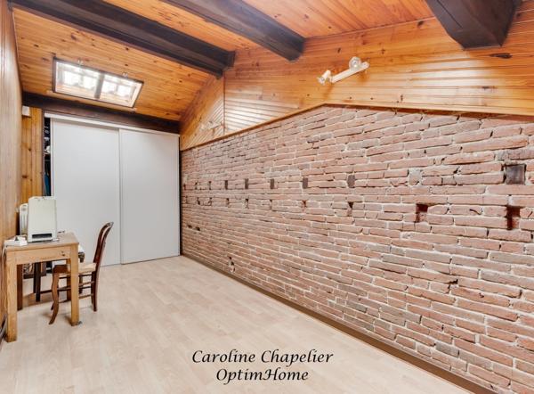 Barrière de Paris, 3 chambres, bureau, 2 SDE, garage, jardin (construction possible)