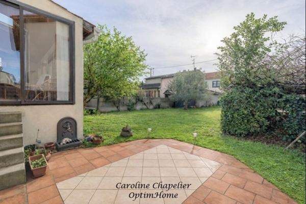 Barrière de Paris, 3 chambres, bureau, 2 SDE, garage, jardin (construction possible)