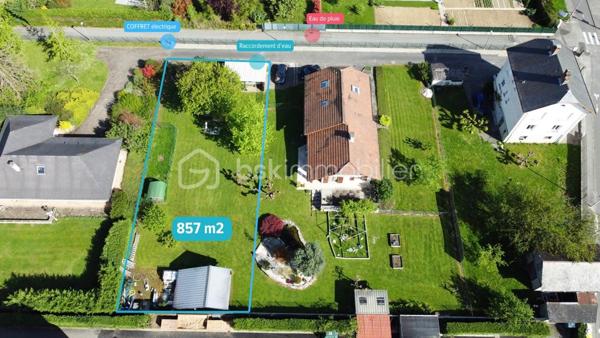 Lotissement de 857 m²