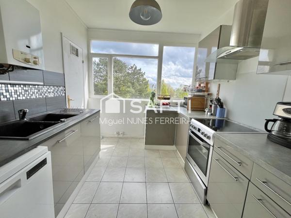 Appartement dernier étage 2 ch possibilité 3