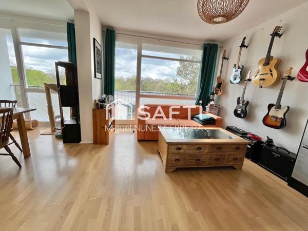 Appartement dernier étage 2 ch possibilité 3