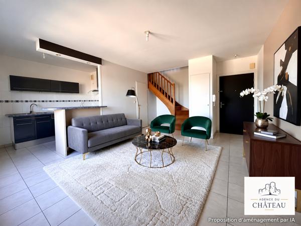 T3 en Duplex avec balcon et stationnement