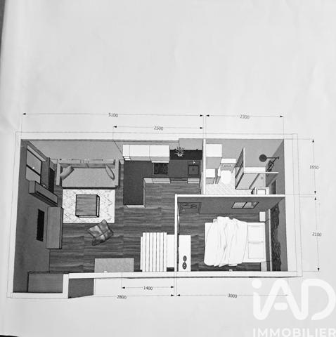 Maison à vendre 3 pièces 60 m² Nantes