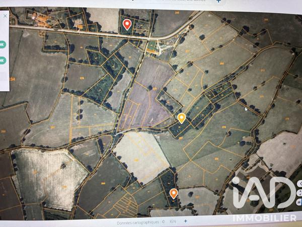 Terrain à vendre 7 042 m² Chaillac