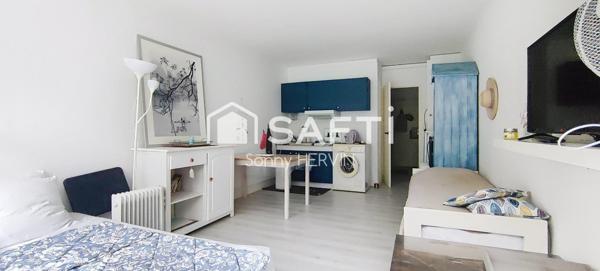 Appartement avec jardin, piscine et accès plage