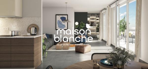 Appartement T3 neuf À Angers – 62,41 m² – Résidence Romance – Angers