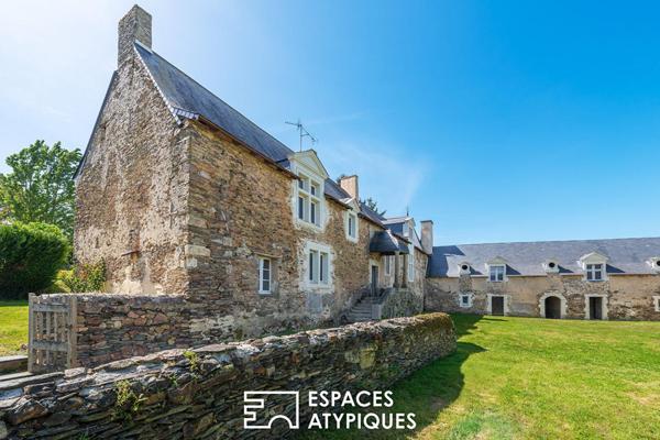 Manoir authentique avec dépendances, un art de vivre aux multiples projets
