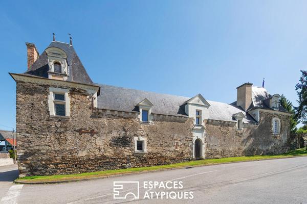 Manoir authentique avec dépendances, un art de vivre aux multiples projets