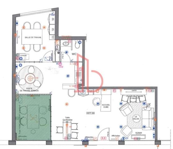 Bureau de 70 m² à louer à Bordeaux Cauderan