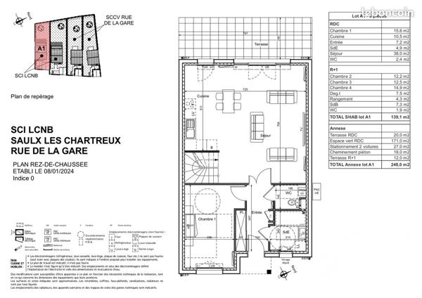 Maison à vendre 6 pièces 139 m² Saulx-les-Chartreux