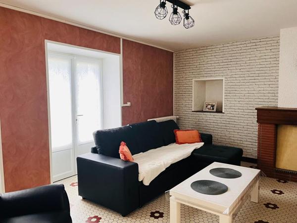 Maison 65 m²  avec 2 chambres + maisonnette à rénover