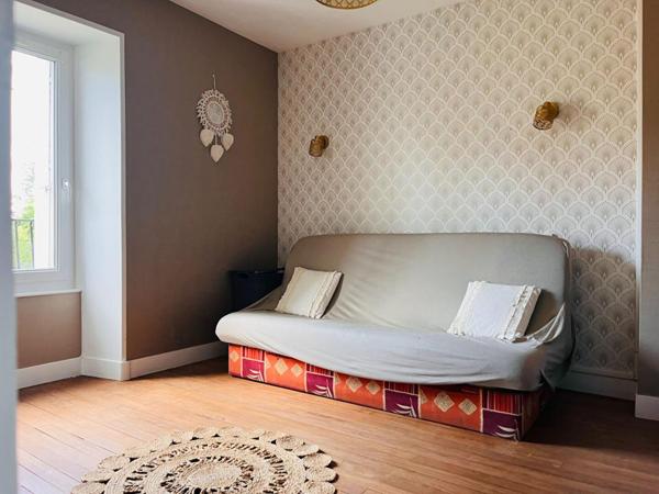Maison 65 m²  avec 2 chambres + maisonnette à rénover