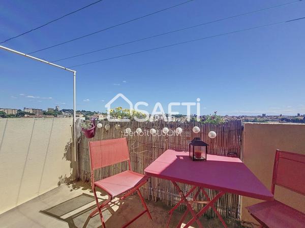 Appartement 71 m² - 2 chambres  - cave - stationnement