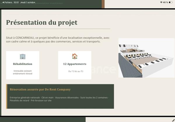 Appartements à partir de 77 088€ à CONCARNEAU (29)