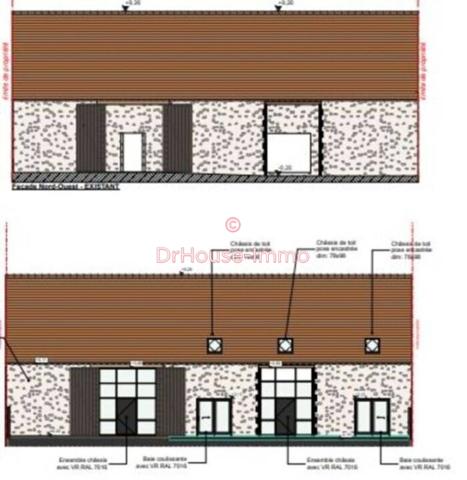 Loft / Atelier à vendre 2 pièces de 150 m²