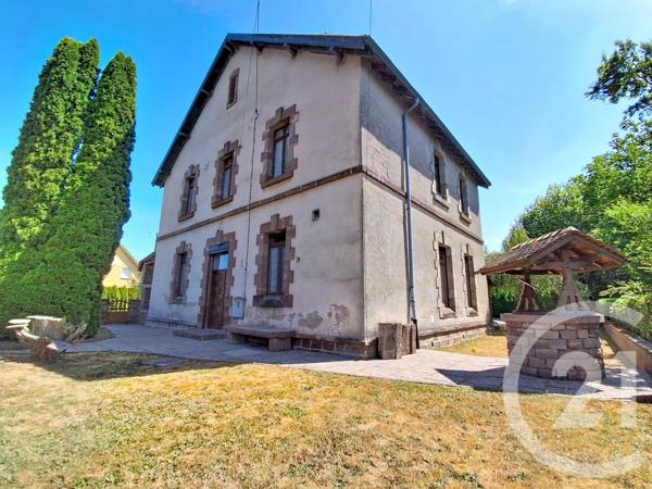 Maison à vendre  6 pièces - 207,20 m 2   FOUGEROLLES  - 70