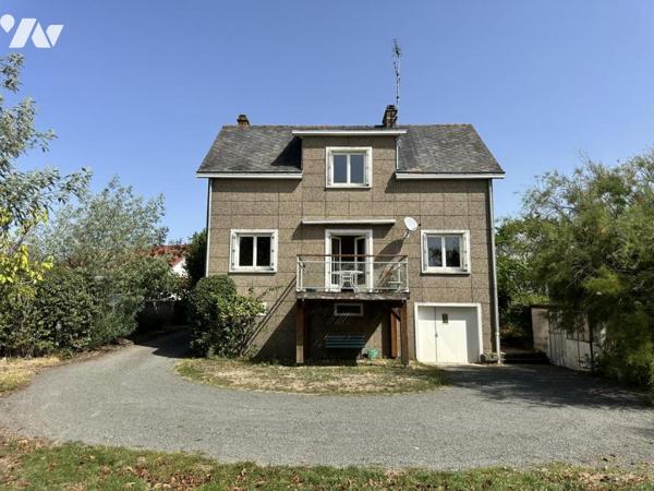 Maison 5 chambres, centre d'Ancenis – 104 m², avec terrain  de 2 090 m²