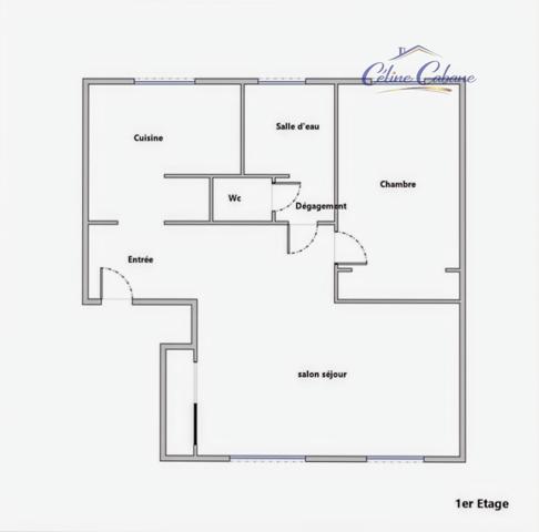 Appartement 3 pièces - 50 m² Exclusivité