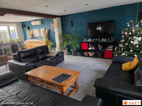 CONFORABLE ET SPACIEUSE MAISON NORMANDE AVEC PISCINE