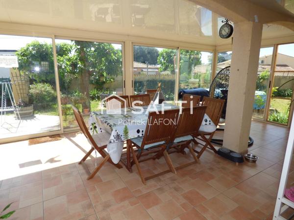 Villa de plain pied au calme 5 chambres.