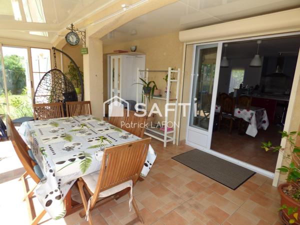 Villa de plain pied au calme 5 chambres.
