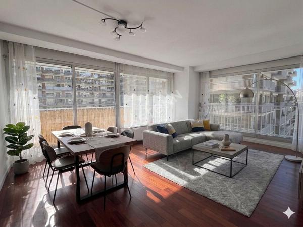 Puteaux Appartement  3 pièces de 60,72m²  avec balcon