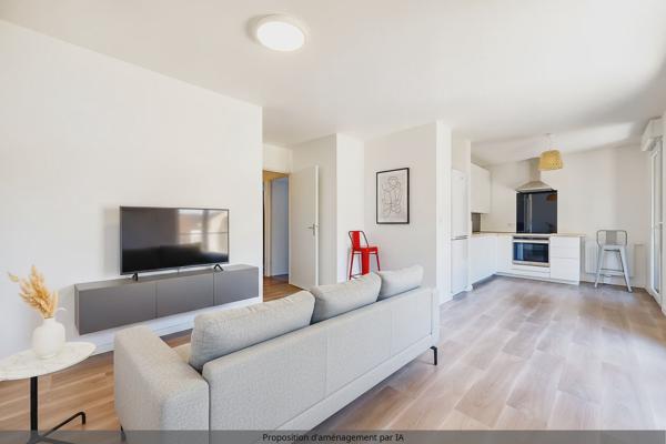 Appartement Nantes Beaujoire 58m² T3 de 2021 avec terrasse