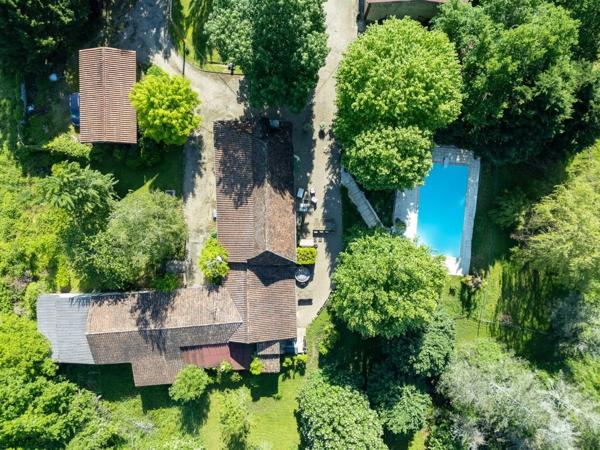 Dpt Dordogne (24), à vendre BERGERAC propriété P7 - terrain de 87000 m2