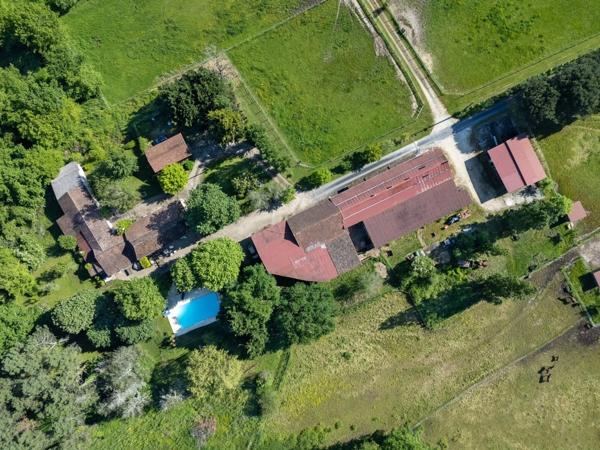 Dpt Dordogne (24), à vendre BERGERAC propriété P7 - terrain de 87000 m2