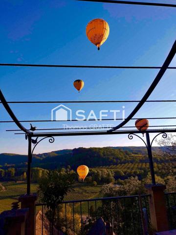Coup de cœur ! Maison périgourdine semi-troglodyte avec vue panoramique exceptionnelle – La Roque-Gageac