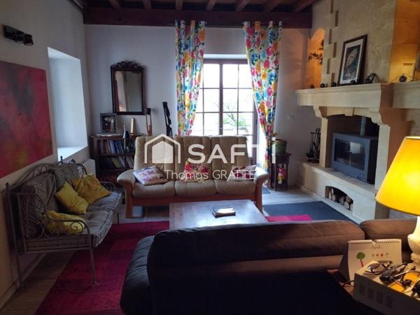 Coup de cœur ! Maison périgourdine semi-troglodyte avec vue panoramique exceptionnelle – La Roque-Gageac