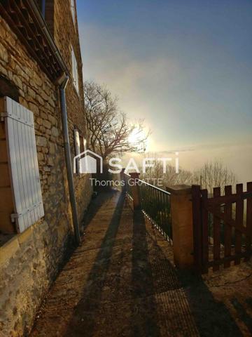 Coup de cœur ! Maison périgourdine semi-troglodyte avec vue panoramique exceptionnelle – La Roque-Gageac