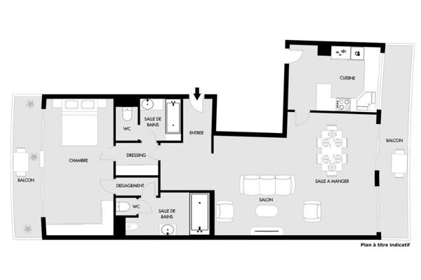 Appartement de standing proche Bois de Boulogne