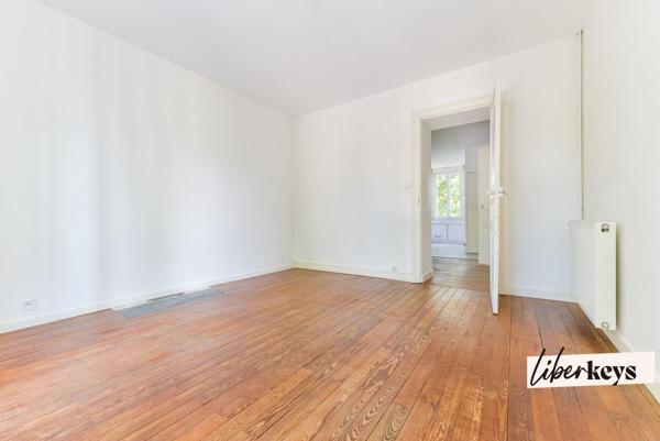 Nantes Hauts-Pavés — T3 de 60 m² avec charme de l'ancien, cave et grenier