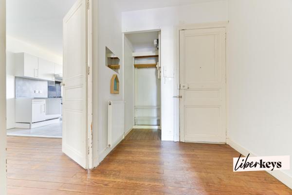 Nantes Hauts-Pavés — T3 de 60 m² avec charme de l'ancien, cave et grenier