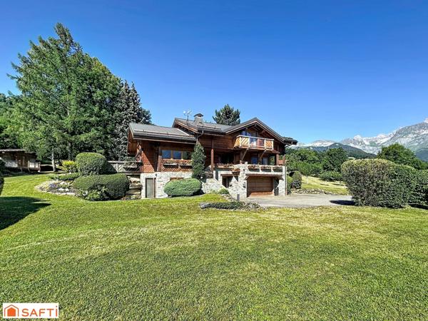 Une propriété unique aux portes de Megève