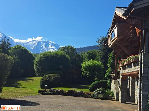 Une propriété unique aux portes de Megève