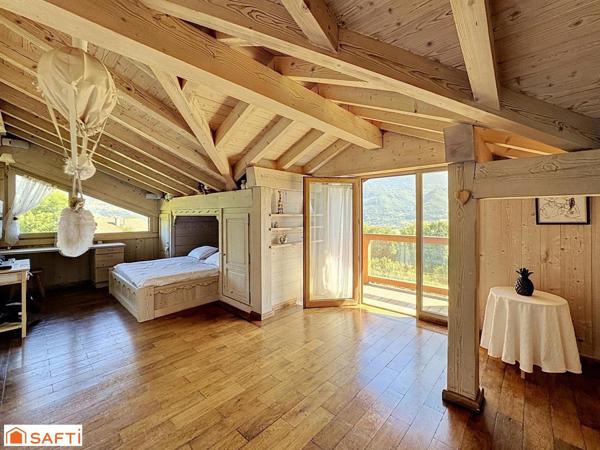 Une propriété unique aux portes de Megève